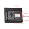 7 inches 8 inches 10 inches Electronic Photo Album Digital Photo Frame Advertising Machine Video Loop Playback Display Frame Clock Calendar with Remote Control (Color : Black, Size : 10 inches) view 3