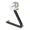 Aluminum Helmet Selfie Stick Extension Rod Adjustable Mount Arm Compatible with GoPro Hero Series, Insta360 ONE R, DJI Osmo Action, EKEN, AKASO EK7000 4K, Xiaoyi Action Cameras (Green) view 1