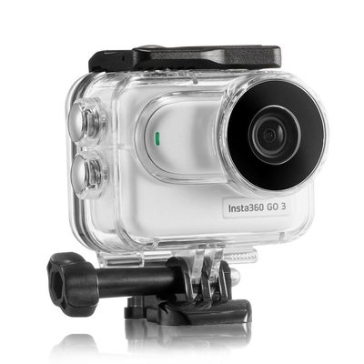 Coyktonty GO3 Dive Case/Waterproof case for Insta360 GO 3/GO 3S,60 M Underwater Filming Accessory with Bracket and Screws