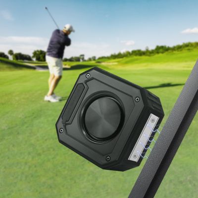 PILSAMAS Golf Speaker, Golf Cart Speakers Bluetooth Wireless with Strong Magnetic, Loud with Rich Bass, Portable Outdoor IPX7 Waterproof Bluetooth Speaker, Golf Cart Accessories