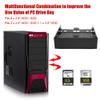 QANYEGN Floppy Drive Bracket, Plastic Floppy Drive Adapter, Bay Mounting Bracket Kit with Mounting Screws view 2
