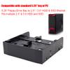 QANYEGN Floppy Drive Bracket, Plastic Floppy Drive Adapter, Bay Mounting Bracket Kit with Mounting Screws view 3