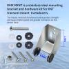 Vanshly 740162-1 MHX MXNT Metal Bracket for Si G2N Transom Mounting Hardware,Transducer Mount Fits XNT Transom-Mount Transducers view 4