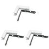 legrand WIREMOLD Metal Raceway, Extending Power, On-Wall, Inside Elbow, White, BWH7 (Pack of 3) view 1