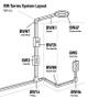 legrand WIREMOLD Metal Raceway, Extending Power, On-Wall, Inside Elbow, White, BWH7 (Pack of 3) view 2