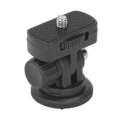 Versatile Hot Shoe Adapter with 180 Tilt,1/4in Screw Hole Non Slip for SLR Micro SLR Digital Camera for SLR and Digital Cameras