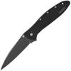 PIATAS OLE Leek Framelock A/O Black DLC Coated Blade Folding Knife EDC 1660CKT 87171166049 view 1