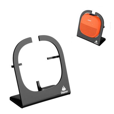 Coyktonty Stand for Bose SoundLink Micro Wireless Portable Bluetooth Speaker Mount Desktop Stand Holder (Black)