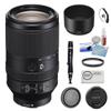 Sony FE 70-300mm f/4.5-5.6 G OSS Lens Bundled with 72mm UV Filter + 5-Piece Camera Cleaning Kit + Cleaning Lens Pen + Lens Cap Keeper + Microfiber Cleaning Cloth (6 Items) view 1