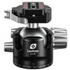 Leofoto LH-LR Ball Head, Lever Release, Bubber Level, Low Profile, 3/8" Srew Hole, Arca Compatible (LH-55LR) view 1