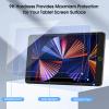 Qularlans 2 Pack Screen Protector for iPad Pro 12.9 Inch 6th/ 5th/ 4th/ 3rd Generation (2022/2021/ 2020/2018), Anti-Scratch HD Clear Tempered Glass Film Apple Pencil Compatible view 2