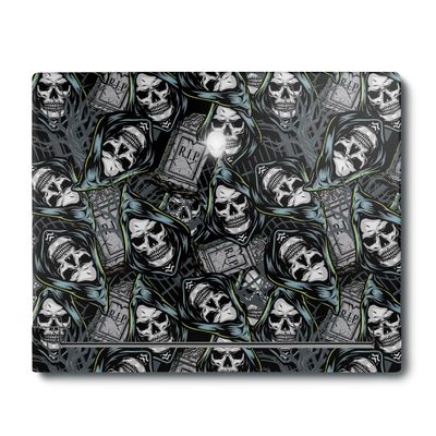 MightySkins Skin Compatible with Alienware X16 R1 (2023) Full Wrap Kit - Wall of Death | Protective, Durable, and Unique Vinyl Decal wrap Cover | Easy to Apply & Change Styles | Made in The USA
