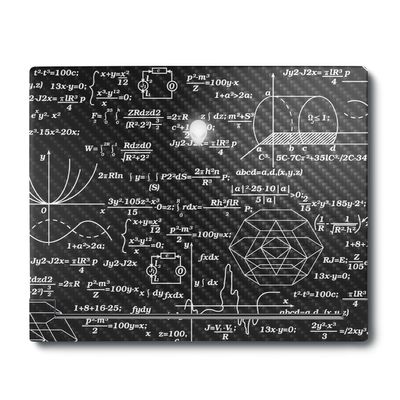 MightySkins Carbon Fiber Skin Compatible with Alienware X16 R1 (2023) Full Wrap Kit - Mathematical | Protective, Durable Textured Carbon Fiber Finish | Easy to Apply & Change Styles | Made in The USA