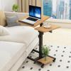 TigerDad Mobile Adjustable Height Laptop Stand PC Computer Portable Notebook Swivel Laptop Desk Rolling Table Desk Cart Tiltable with Wheels Casters& Mouse Pad Table view 1