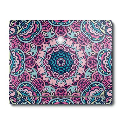 MightySkins Carbon Fiber Skin Compatible With Alienware X16 R1 (2023) Full Wrap Kit - Tribal Mandala | Protective Durable Textured Carbon Fiber Finish | Easy To Apply & Change Styles | Made in the USA