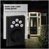 Kwikset 9240CNT-15 Contemporary Powerbolt Electronic SmartCode Deadbolt with RCAL Latch and RCS Strike Satin Nickel Finish view 4