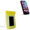 BoxWave Case Compatible with TIMMKOO WiFi Mp3 Player - AquaProof Pouch, Triple Sealed Waterproof Carrying Pouch Lanyard - Yellow view 1