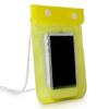 BoxWave Case Compatible with TIMMKOO WiFi Mp3 Player - AquaProof Pouch, Triple Sealed Waterproof Carrying Pouch Lanyard - Yellow view 2