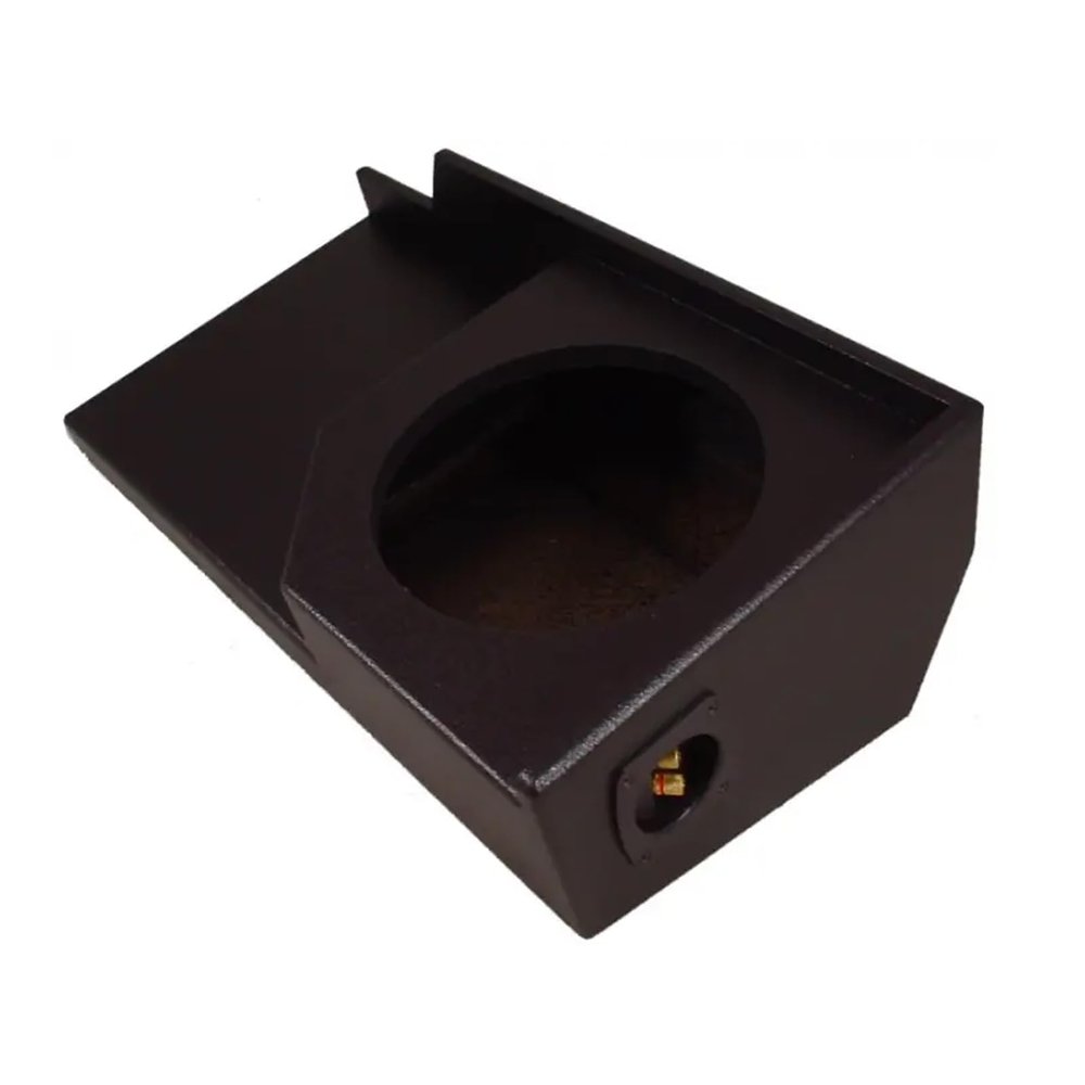 American Sound Connection Single 10" Sub Box Enclosure Compatible with Chevy C/K Extended Cab 88-98