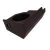 American Sound Connection Single 10" Sub Box Enclosure Compatible with Chevy C/K Extended Cab 88-98 view 3