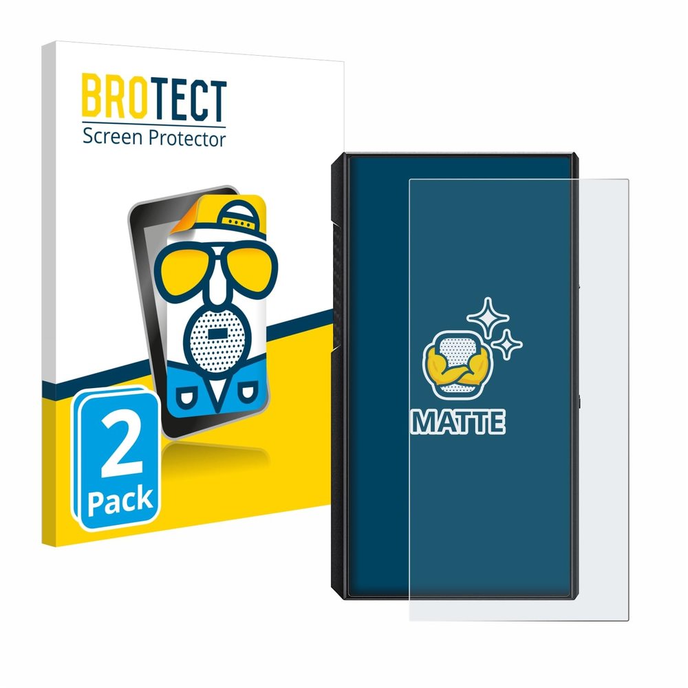 BROTECT 2-Pack Screen Protector Anti-Glare Compatible with FiiO M11 Plus Screen Protector Matte, Anti-Fingerprint Protection Film