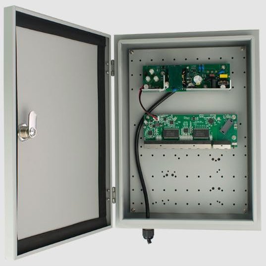 8WP-POE, 8 Port Outdoor Gigabit POE Switch