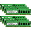 A-Tech 128GB Kit (8x16GB) RAM for Supermicro SuperServer 6019U-TR4, 6029P-WTR, 6029U-E1CR4, 6029U-TR4T, 6029UZ-TR4+, F619P2-RC1 | DDR4 2400MHz PC4-19200 ECC RDIMM 1Rx4 Registered Server Memory Upgrade view 2