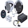 Memphis MXABMC2BT (2) 3" Weather-Resistant Speakers + Amplifier + Bluetooth Control, Handlebar Mount, Perfect for Motorcycle, ATV, Scooter, and UTV Audio view 1