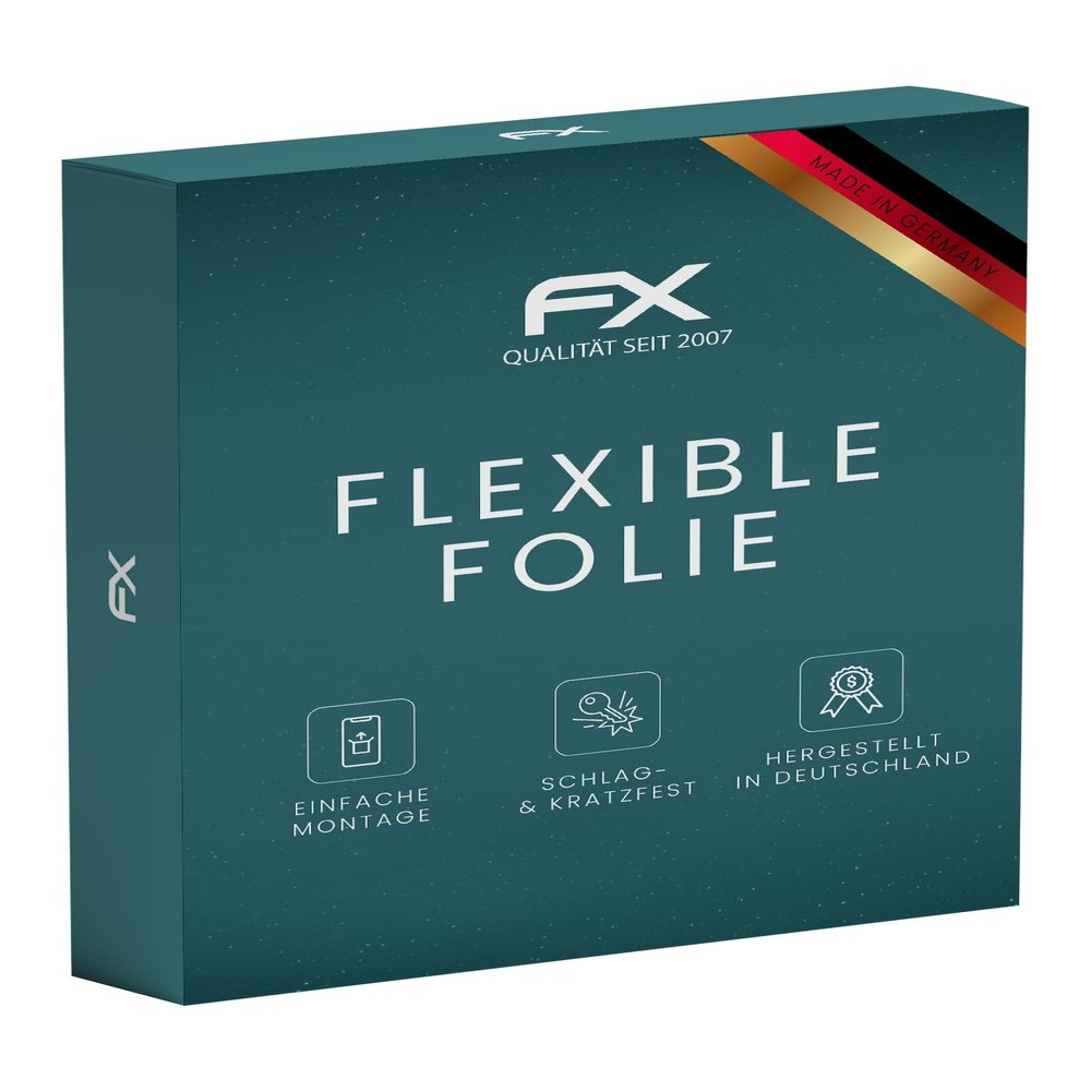 atFoliX Screen Protector compatible with Blaupunkt AT 20 Protector Film, ultra clear and flexible FX Screen Protection Film (3X)