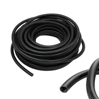 1/4 Inch Wire Loom Split Tubing - 16.5ft Cord Protector Electric Wires Covers, Automotive Wire Flexible Conduit, Plastic Wire Cover