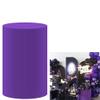 FiVan Birthday Baby Shower Party Decoration Props Purple Plinth Cover Elastic Stretch Spandex Pedestal Cover for Metal Cylinder Stands HP-1899 view 1
