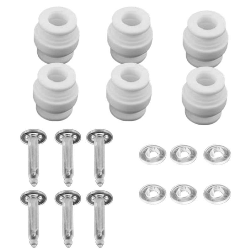 6PCS Damping Rubber Balls & Anti-Drop Pins Kit for DJI Phantom 3 Camera Gimbal Rubber Damper Balls Gimbal Mount Anti Vibration