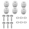 6PCS Damping Rubber Balls & Anti-Drop Pins Kit for DJI Phantom 3 Camera Gimbal Rubber Damper Balls Gimbal Mount Anti Vibration view 1
