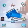 16GB USB Flash Drives 10 Pack Black&Blueand 10pcs Lanyard of 11 inches, USB Drives, Memory Stick, Thumb Drive, Jump Drive, USB Stick view 4