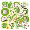 20 Pack pcs Sports Golf Stickers for Water Bottles Waterproof Scrapbooking Laptop Luggage Computer Funny Aesthetic Sticker Packs Set Teens Adults Golfers Girls Boys Vinyl Decals view 2