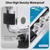 FitStill 40M/131FT Waterproof Case for Insta 360 X3,Protective Underwater Dive Housing PC Shell Photography Shell Bracket Mount with Less Glass for Insta 360 x3 Action Camera Accessorie Kits view 4