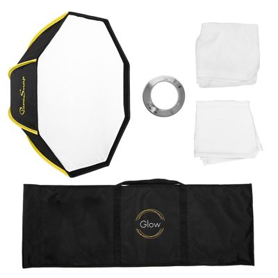 Glow ParaSnap 24" Beauty Dish New Generation SterlingFibre Softbox with Bowens Mount