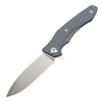 PIATAS OLE Zealot 2.0 Pocket Knife Linerlock Gray G10 Folding K110 MCZ202 6435988508011