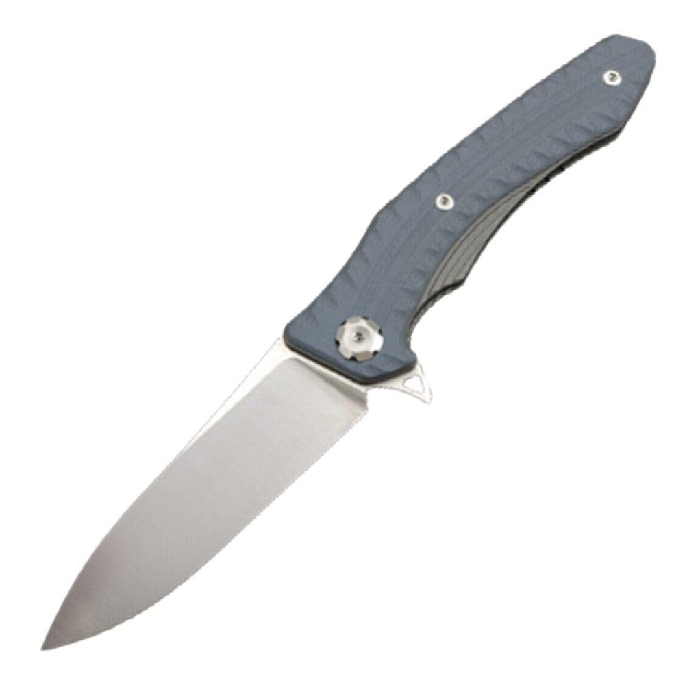 PIATAS OLE Zealot 2.0 Pocket Knife Linerlock Gray G10 Folding K110 MCZ202 6435988508011