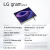 LG gram (2022) Laptop 16T90Q 2-in-1 16" Touchscreen, Intel Evo 12th Gen Core i5, 16GB RAM, 512GB SSD, Windows 11, Green (Renewed) view 2