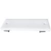 BZBMGMO Transom Transducer Boat Mounting Board Plate 3.5" *12" PVC Stainless Screws-White view 1