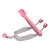 Lens Tweezers and Spoon Set, Silicone, Soft Rounded Spoon, Travel Size, Safer Option, Complete Tools for Handling Lenses view 1