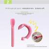Lens Tweezers and Spoon Set, Silicone, Soft Rounded Spoon, Travel Size, Safer Option, Complete Tools for Handling Lenses view 4