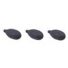 Mikikit 3pcs Air Blower Ball Short Nozzles Cleaner Tool Rubber Oval Shaped Pump for Camera Phone Lens view 1