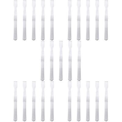 25 Pcs Stainless Steel Stainless Spatula Tablet Accessories mini Phone Watch Repair pry e Tool Electronics Opening Tool Mobile Phone CPU Scrapper Tool