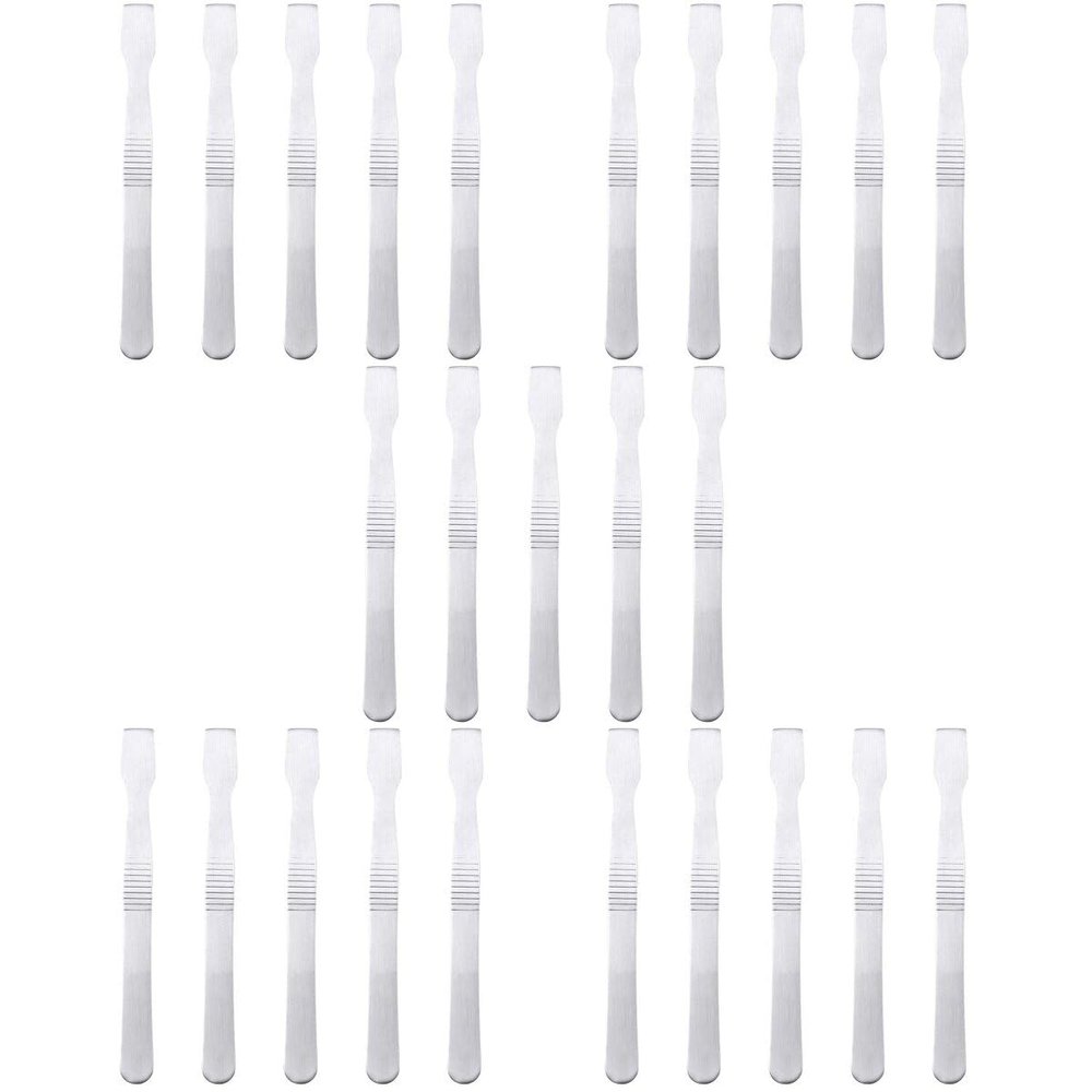 25 Pcs Stainless Steel Stainless Spatula Tablet Accessories mini Phone Watch Repair pry e Tool Electronics Opening Tool Mobile Phone CPU Scrapper Tool