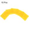 MECCANIXITY 15pcs Ultra Thin Plastic Opening Card Flexible Pry Opening Tool for Mobile Phone Tablet Laptop LCD Screen Disassemble Repair, Yellow view 3