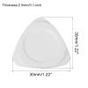 MECCANIXITY 30pcs Ultra Thin Phone Pry Opening Tools Triangle Picks Plastic for Mobile Phone PC Tablet Laptop LCD Screen Disassemble Repair, White view 2