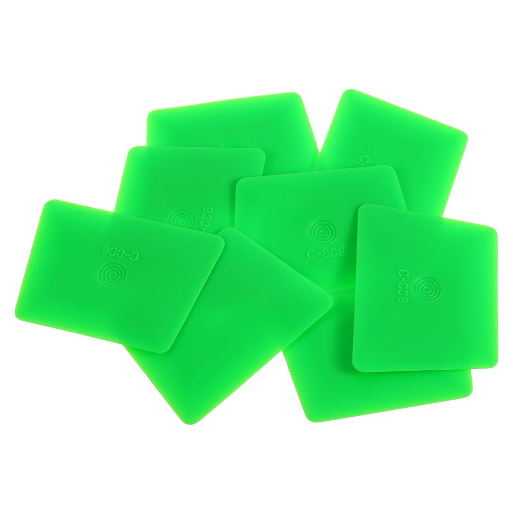 MECCANIXITY 15pcs Ultra Thin Plastic Opening Card Flexible Pry Opening Tool for Mobile Phone Tablet Laptop LCD Screen Disassemble Repair, Green