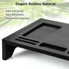 23" Monitor Stand Riser with Storage Organizer for Home Office Computer, Desktop, Laptop view 2